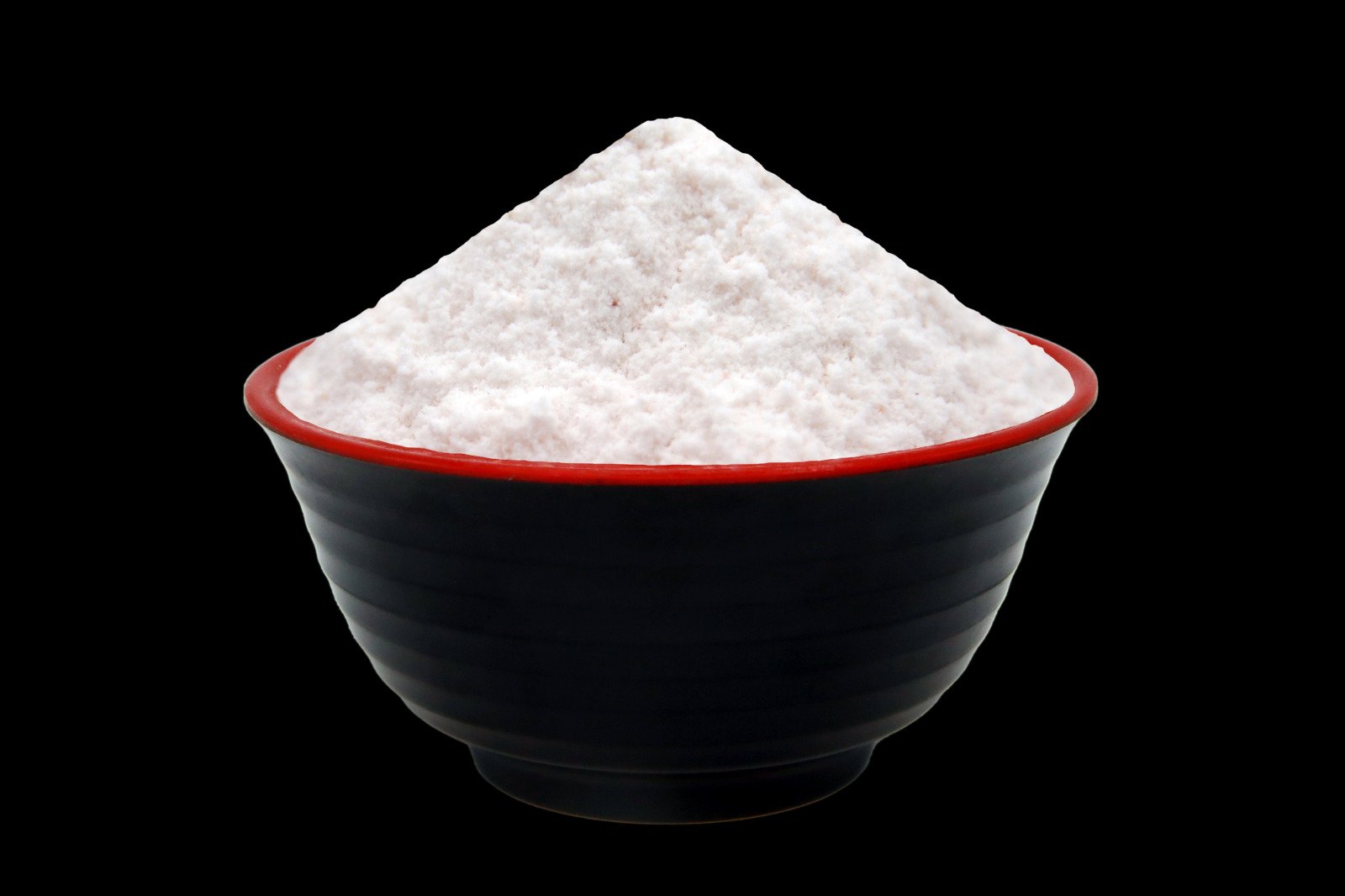 Pinkish White Salt – Flow Himalayan salt in a bowl
