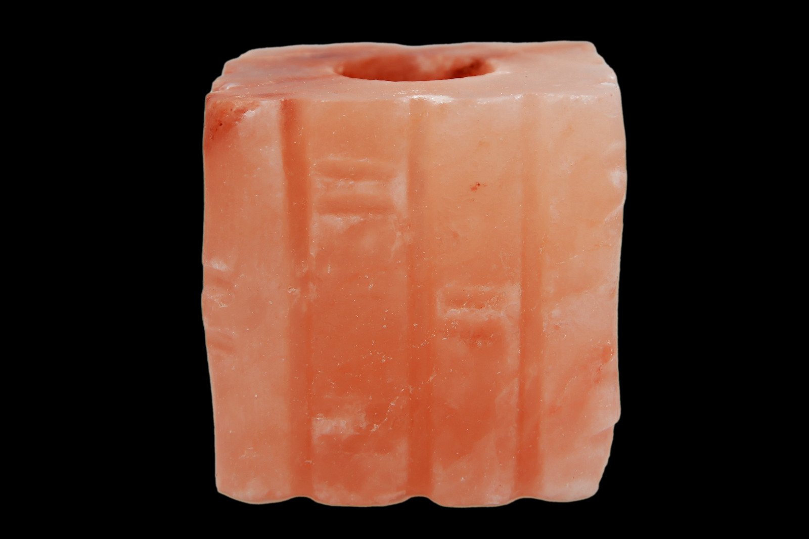 Ribbed Cube Tea-Light Holder