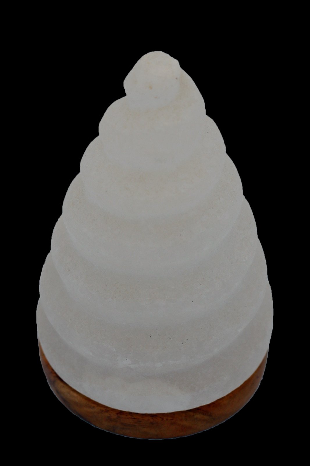 Spiral Pine Tree Lamp – White III